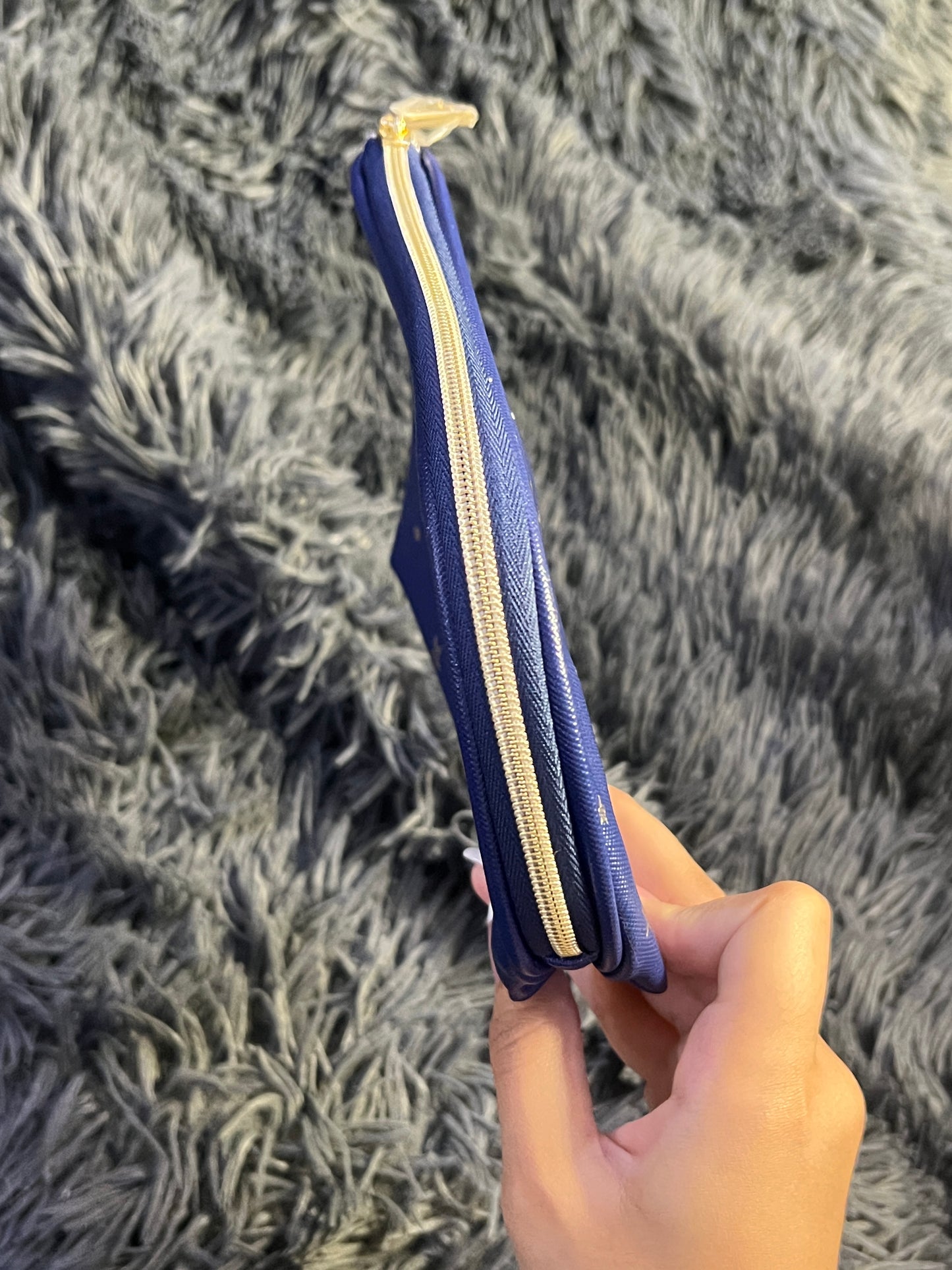 Estee Lauder Blue Makeup pouch