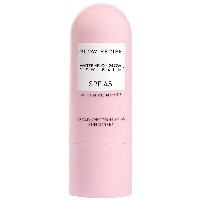 Glow Recipe
Watermelon Glow Niacinamide Dew Balm Face Sunscreen Stick- SPF 45