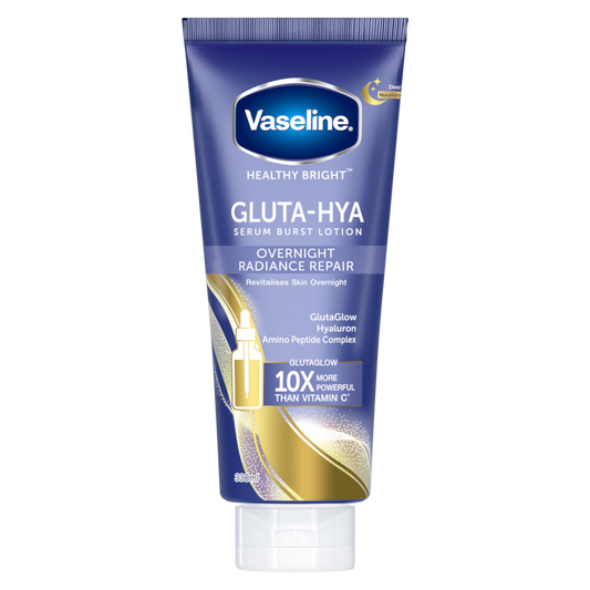 Vaseline® Gluta-Hya Serum Burst Lotion Overnight Radiance Repair 300ml