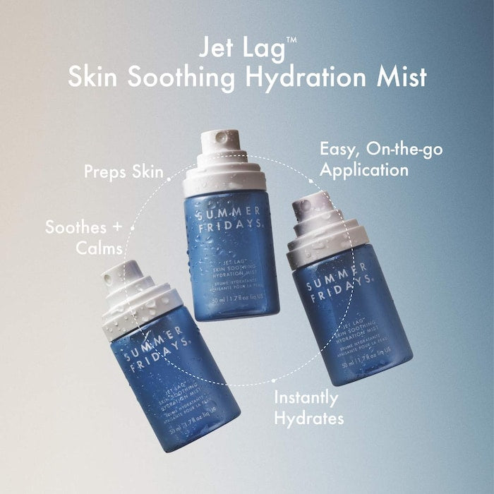 Summer Fridays
Jet Lag Skin Soothing Hydration Mist 30ml