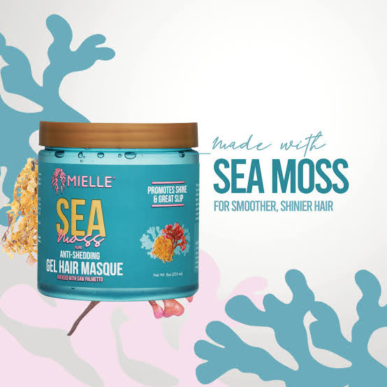 Mielle Organics Sea Moss Anti-Shedding Curl Gel Hair Masque 235ml