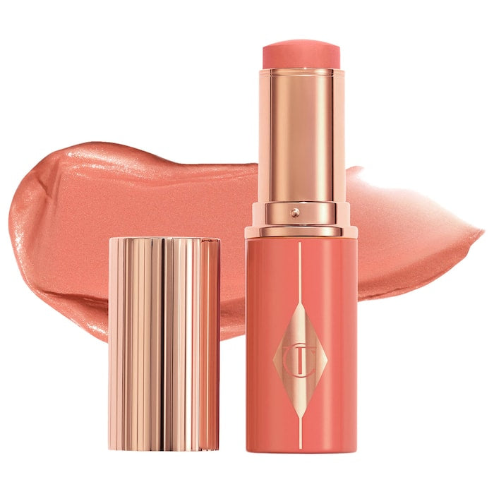 Charlotte Tilbury
Unreal Lip + Cheek Glow Blush Stick with Hyaluronic Acid