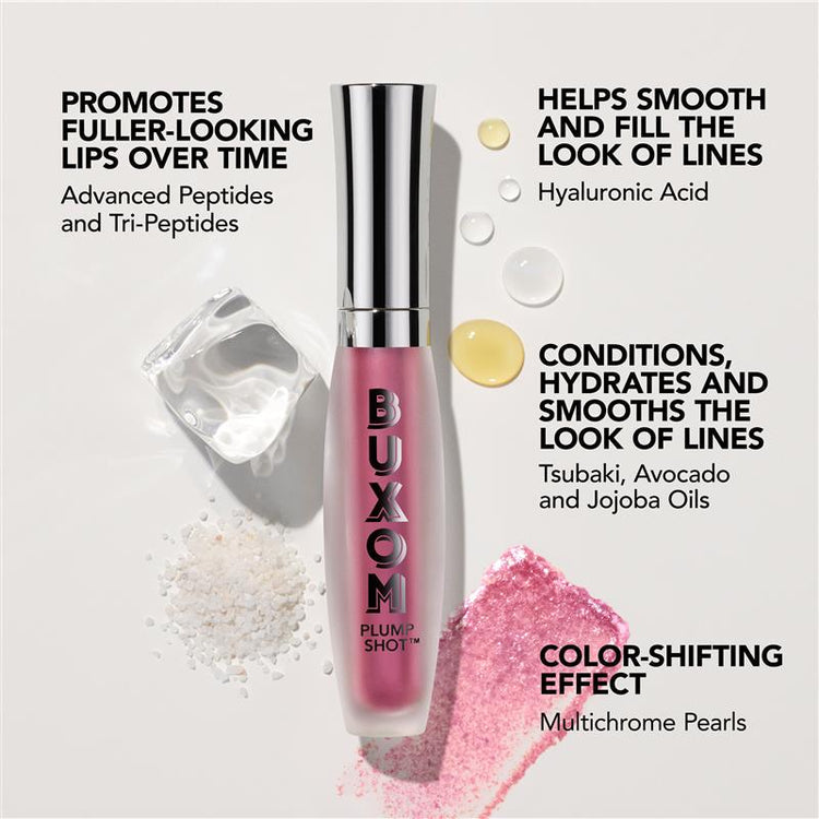 BUXOM Plump Shot Sheer Tint Collagen Infused Lip Serum “Exposed”