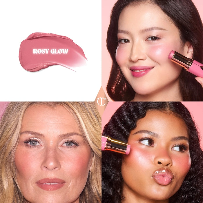 Charlotte Tilbury
Unreal Lip + Cheek Glow Blush Stick with Hyaluronic Acid