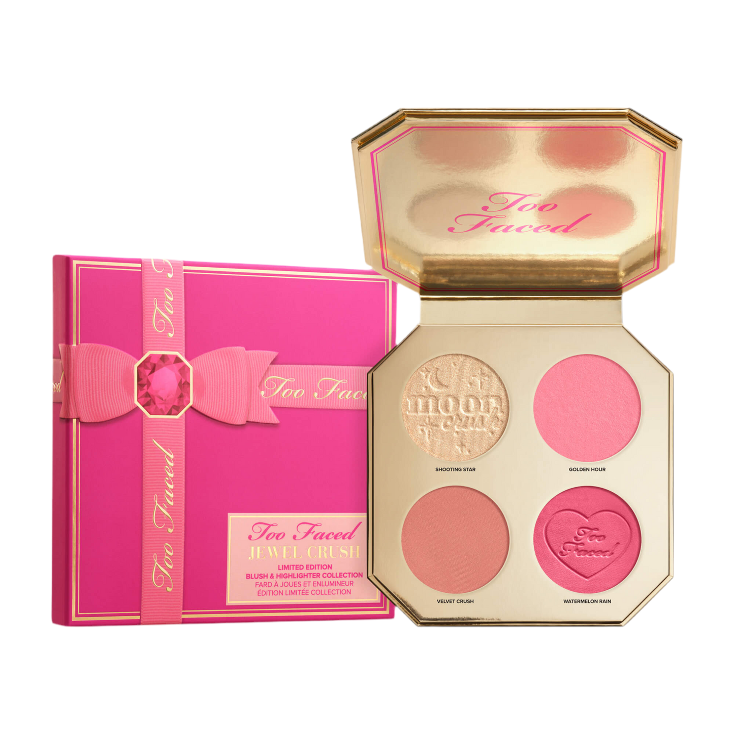 Too Faced Jewel Crush Blush & Highlighter Face Palette