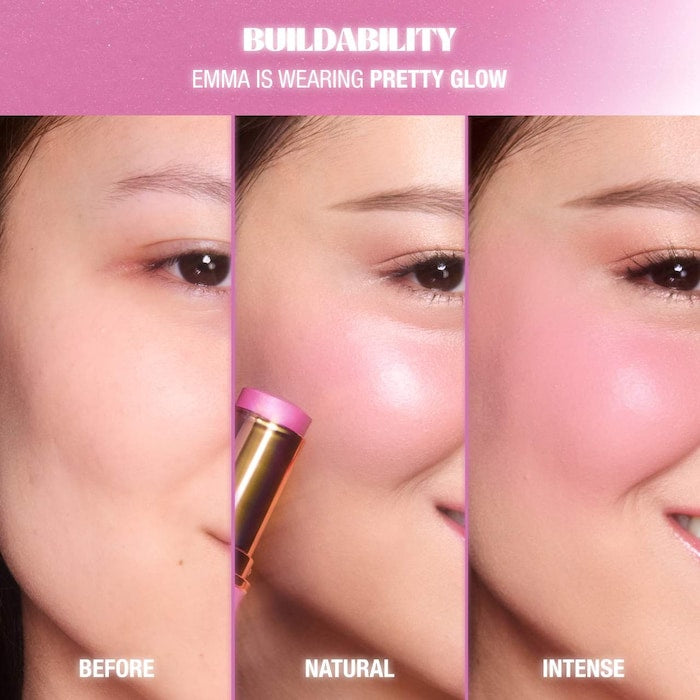 Charlotte Tilbury
Unreal Lip + Cheek Glow Blush Stick with Hyaluronic Acid