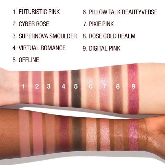 Charlotte Tilbury Pillow Talk Beautyverse Love Eyeshadow Palette