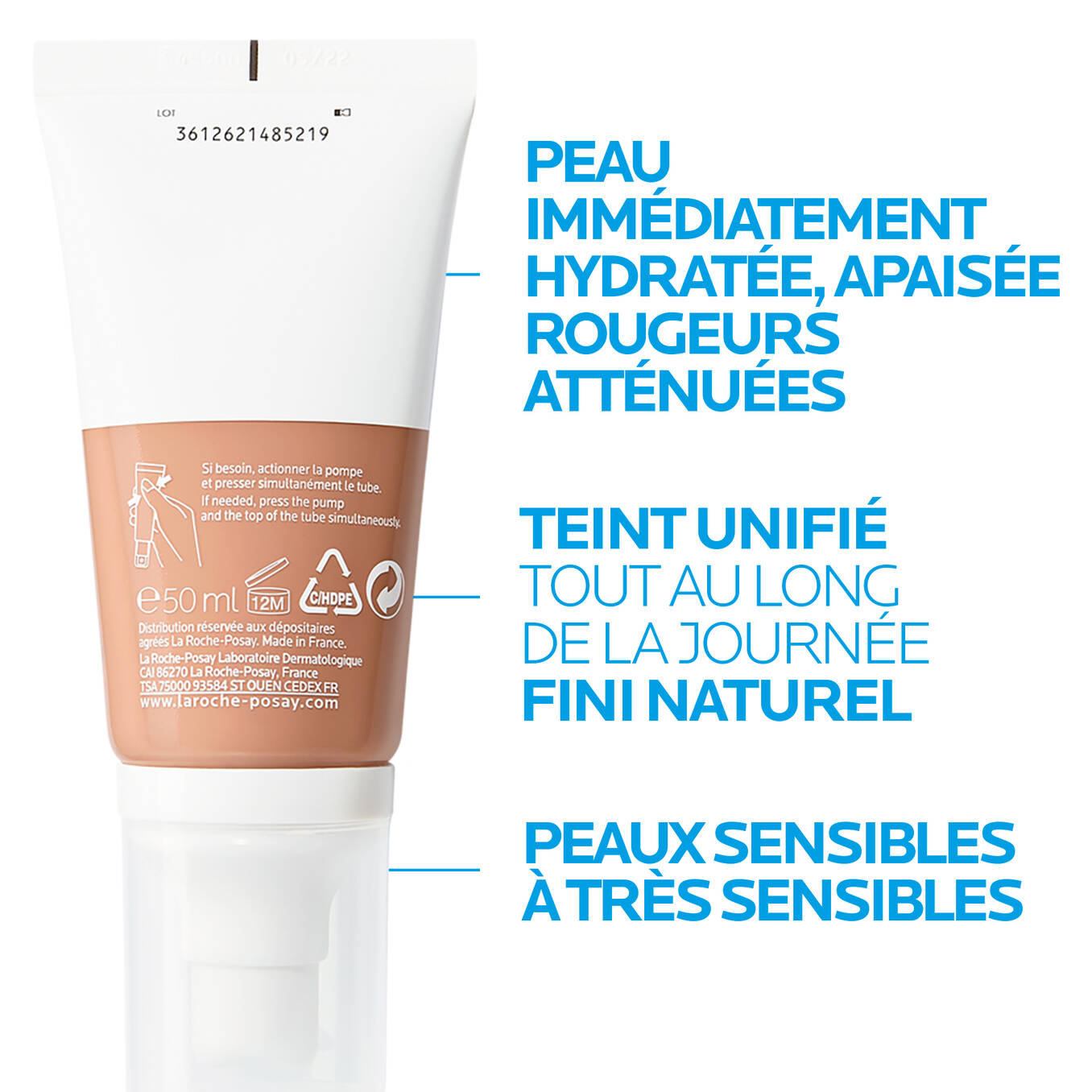 La Roche-Posay Toleriane Sensitive Le Teint Crème Medium 50ml