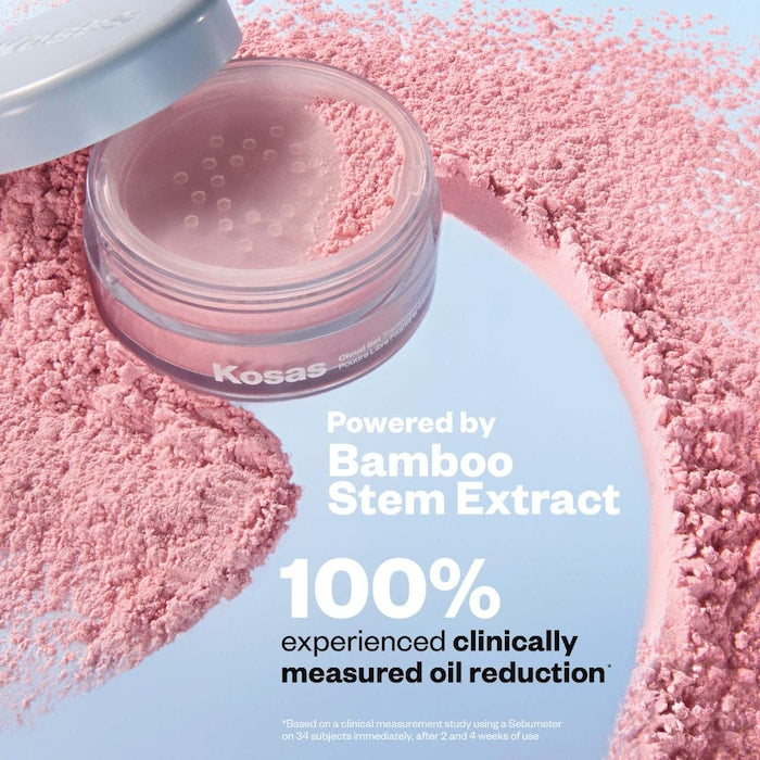 Kosas Cloud Set Loose Powder, Candy Pink, 1 g / 0.035 oz (Deluxe Size)