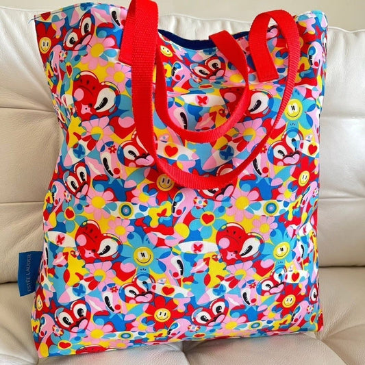 Estee Lauder Floral Hattie Stewart Large Tote Bag