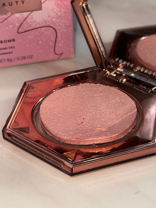 Fenty Beauty Diamond Bomb All-Over Diamond Veil – Rosé Rave 02 – (Damaged)