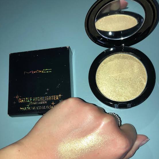 MAC Dazzle Highlighter Full Size-Dazzle Gold