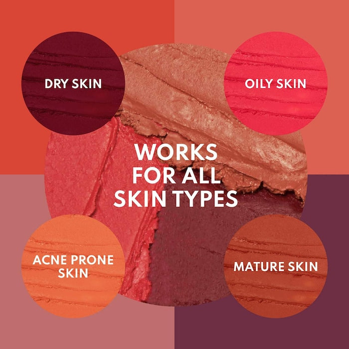 Danessa Myricks Beauty
Yummy Skin Blurring Balm Powder Flushed - Matte Color for Cheek & Lip 6grams