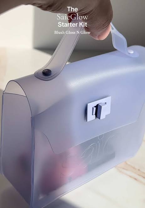 Saie Makeup Jelly Lilac Bag