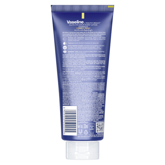Vaseline® Gluta-Hya Serum Burst Lotion Overnight Radiance Repair 300ml