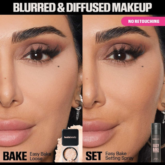HUDA BEAUTY
Easy Bake Blurring Setting Spray with 16-Hour Wear 100ml