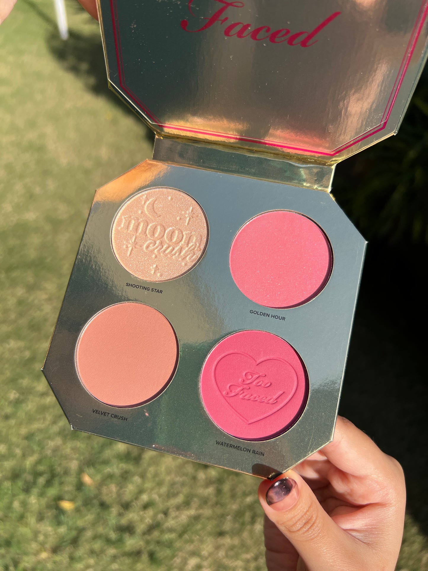 Too Faced Jewel Crush Blush & Highlighter Face Palette