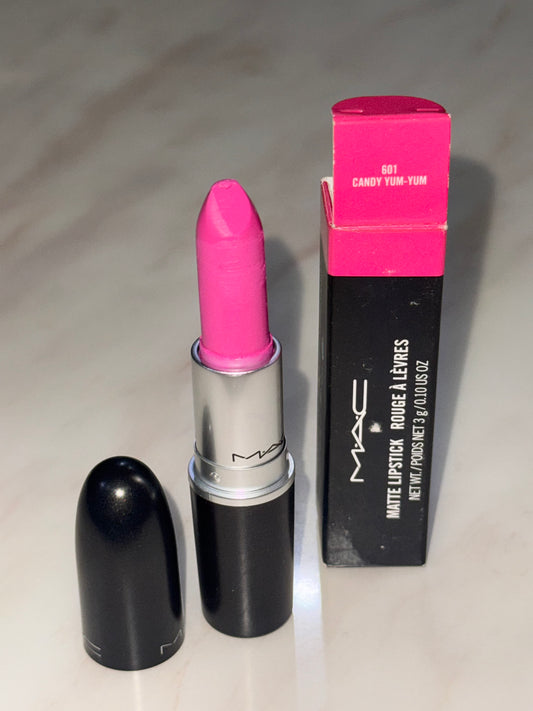 MAC Matte Lipstick – 601 Candy Yum-Yum – (Damaged)