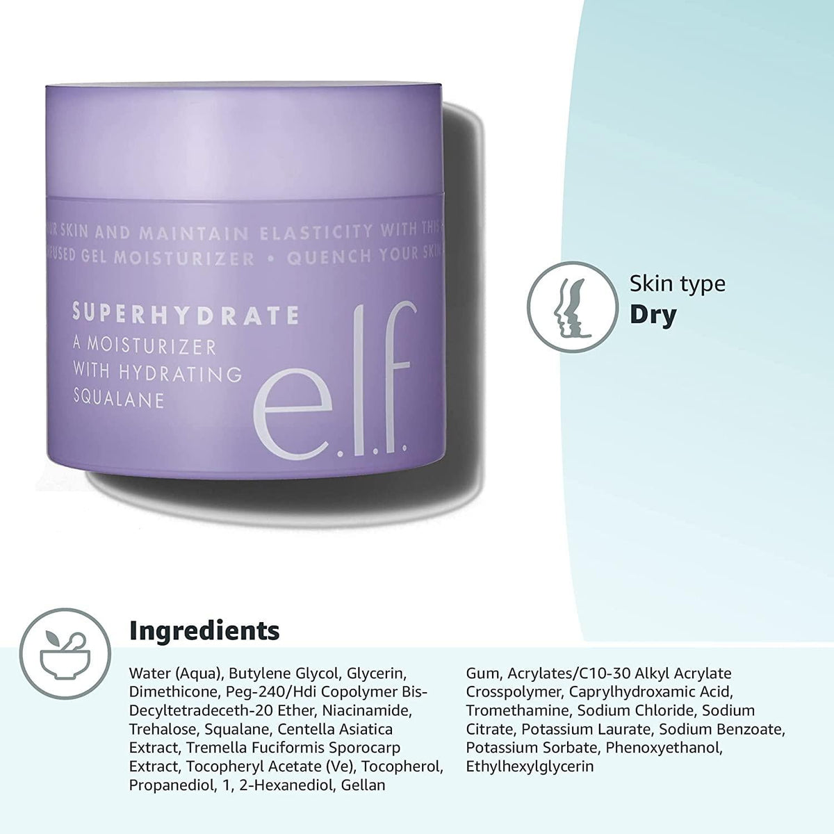 elf SuperHydrate Moisturizer with Squalane 15ml