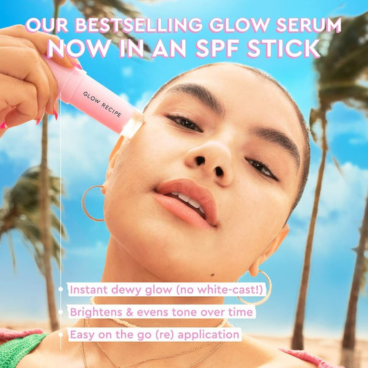 Glow Recipe
Watermelon Glow Niacinamide Dew Balm Face Sunscreen Stick- SPF 45