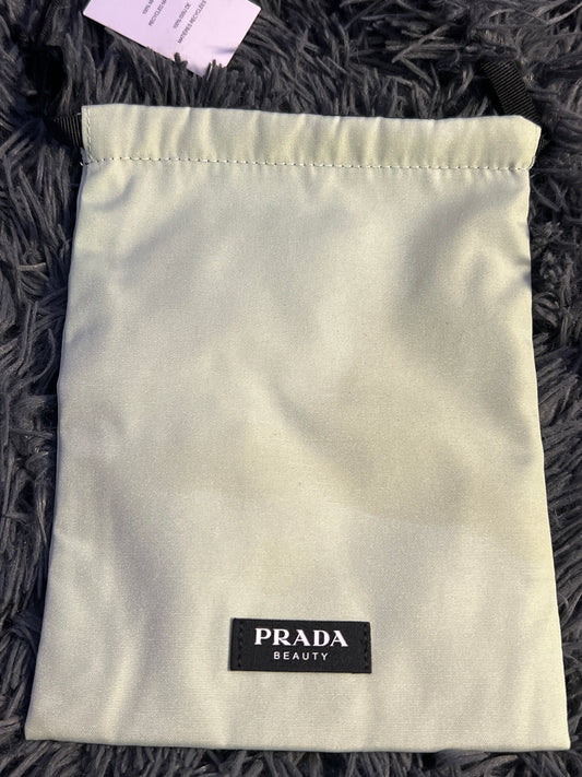 PRADA Beauty Mint Green Dust Bag