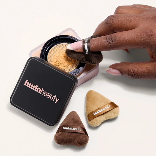 Huda Beauty - Mini Puffs Powder Puff Trio