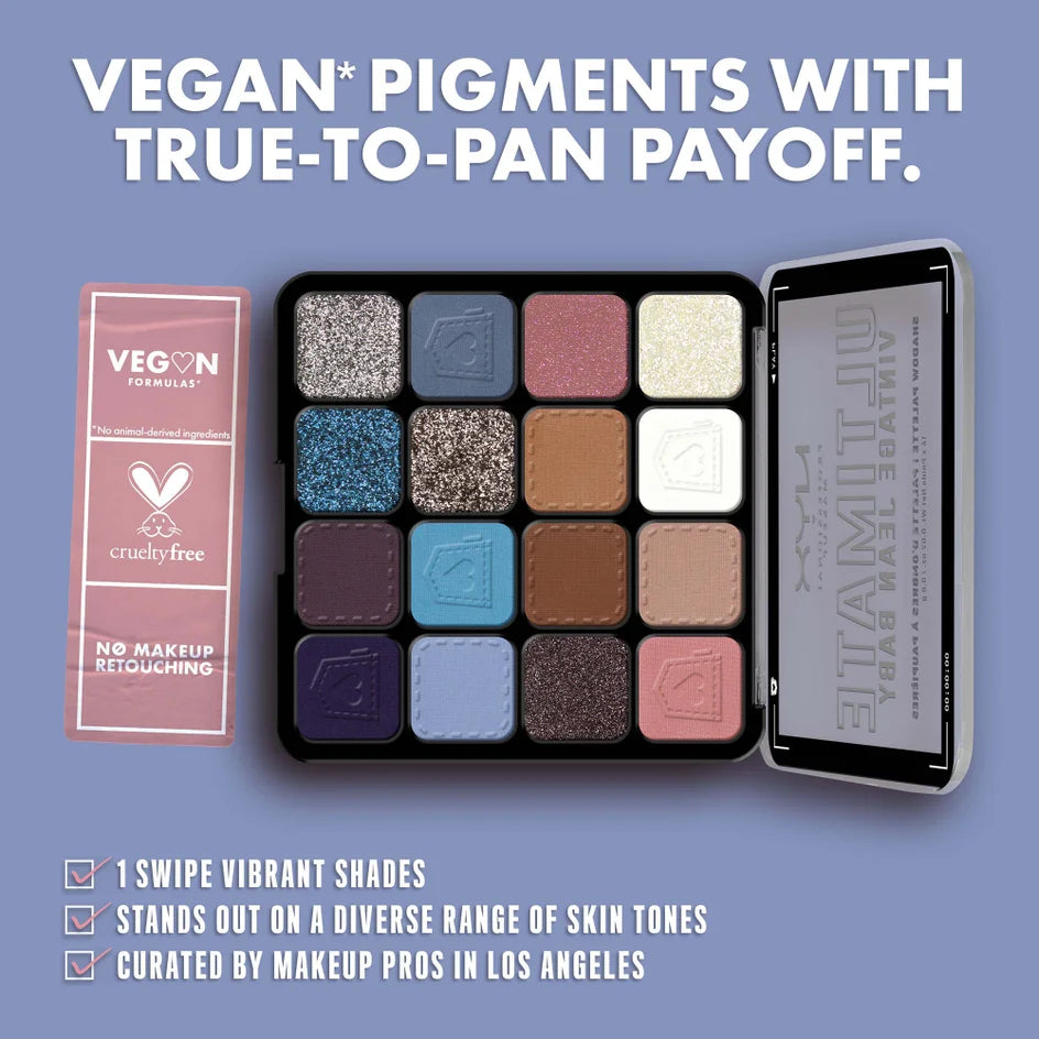 NYX Professional Makeup Ultimate Shadow Palette in "Vintage Jean Baby"