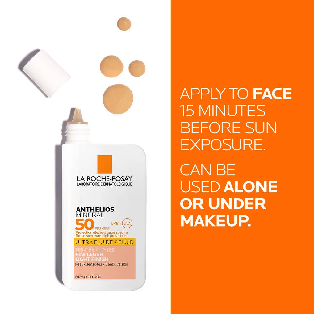 La Roche-Posay Anthelios Mineral Tinted Ultra-Fluid Face Sunscreen 50ml