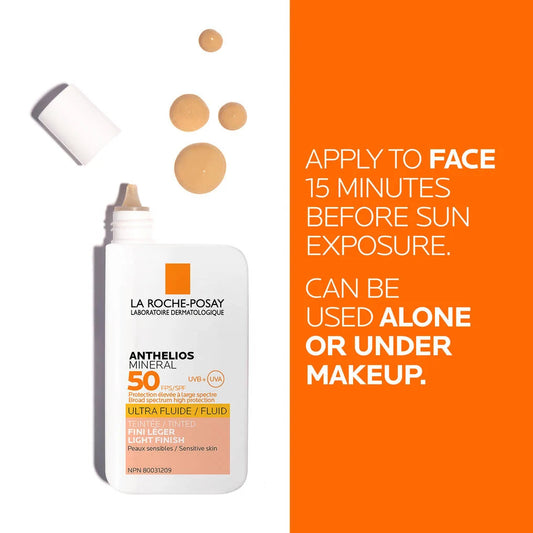 La Roche-Posay Anthelios Mineral Tinted Ultra-Fluid Face Sunscreen 50ml