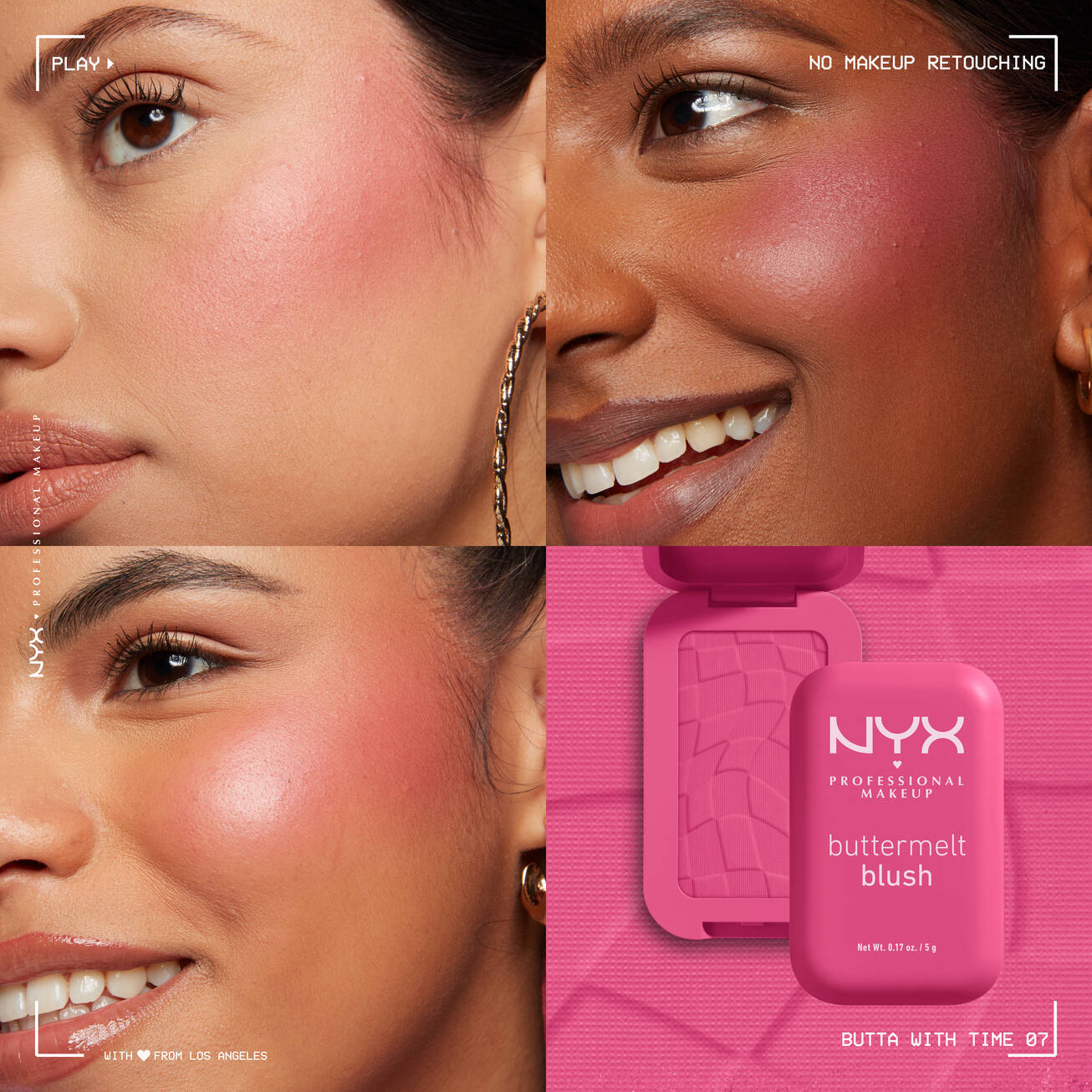 NYX Professional Makeup Buttermelt Powder Blush