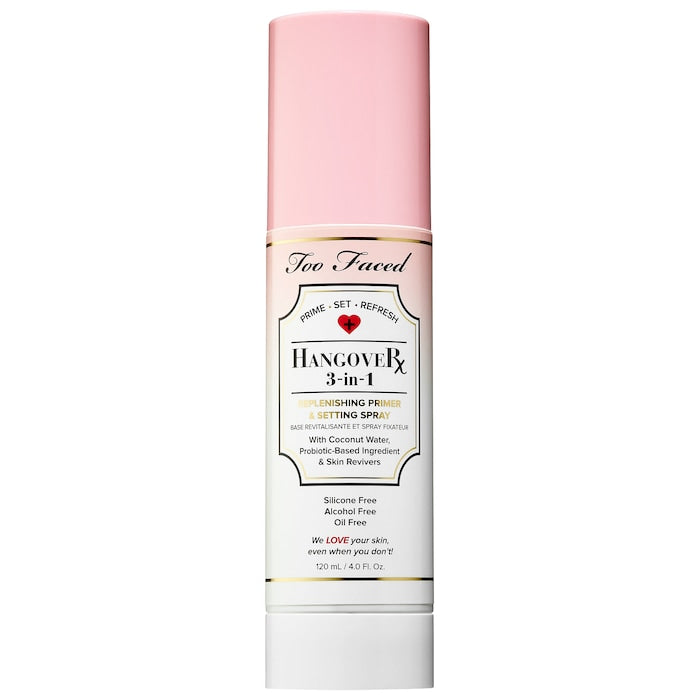 Too Faced
Hangover 3-in-1 Replenishing Primer & Setting Spray 120ml