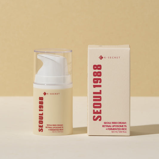 K Secret Seoul 1988 Cream – Retinal Liposome 1% + Fermented Rice (50ml)