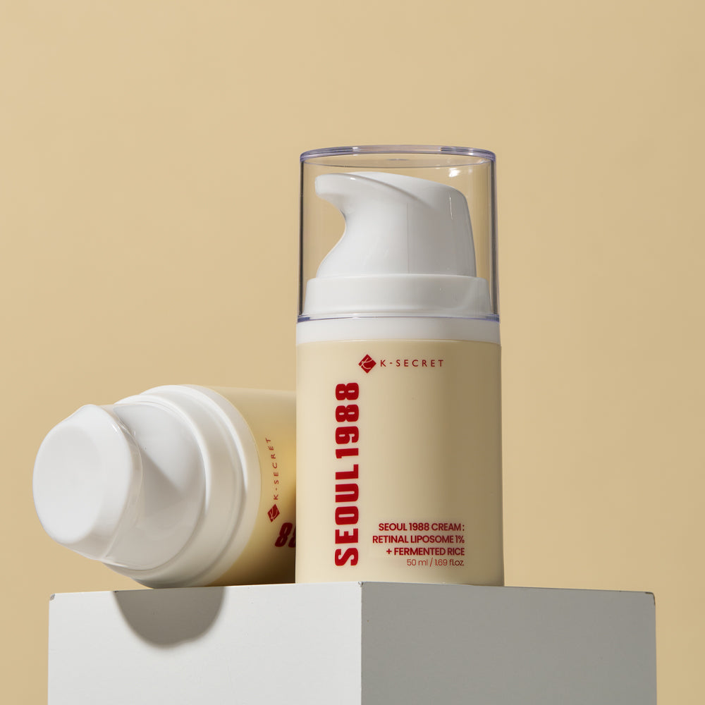 K Secret Seoul 1988 Cream – Retinal Liposome 1% + Fermented Rice (50ml)