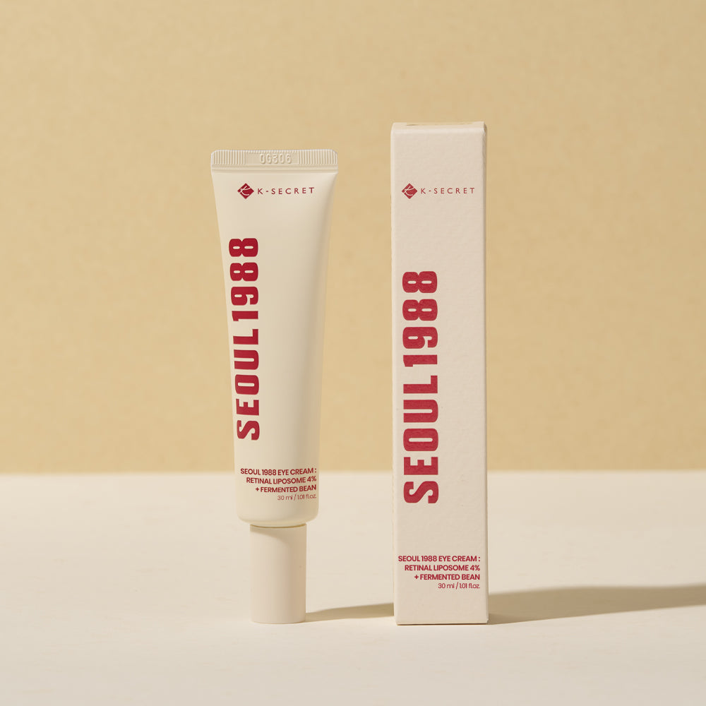 K Secret Seoul 1988 Eye Cream – Retinal Liposome 4% + Fermented Bean (30ml)