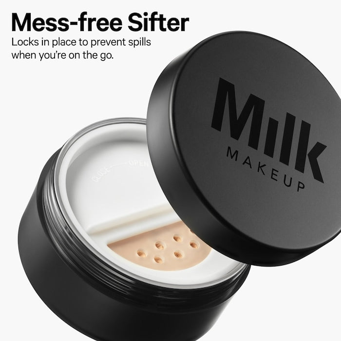 MILK MAKEUP
Pore Eclipse Matte Translucent Talc-Free Setting Powder 0.55g