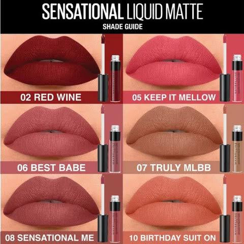 Maybelline New York Sensational Liquid Matte - Shade Best Babe