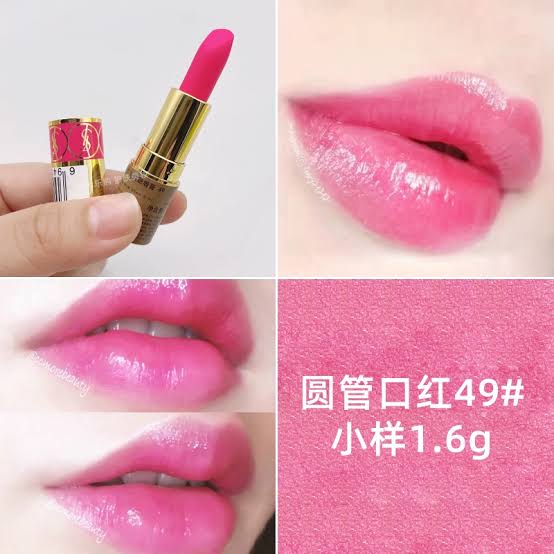 YSL Rouge Volupte Shine lipstick N49 Mini
