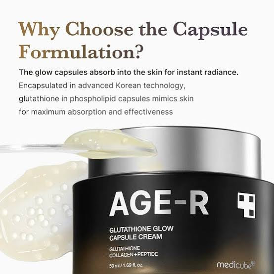 Medicube Age-R Glutathione Glow Capsule Cream (50ml)