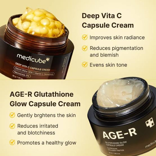 Medicube Age-R Glutathione Glow Capsule Cream (50ml)