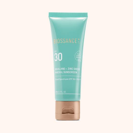 Biossance Squalane + Zinc Sheer Mineral Sunscreen 20ml