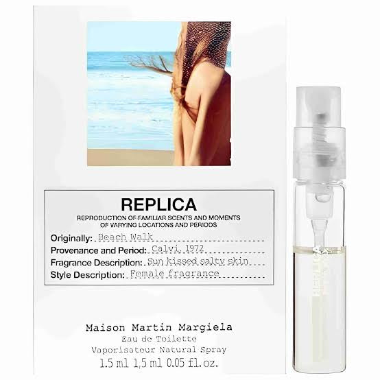 Maison Margiela's REPLICA Beach Walk Eau de Toilette 1.2ml