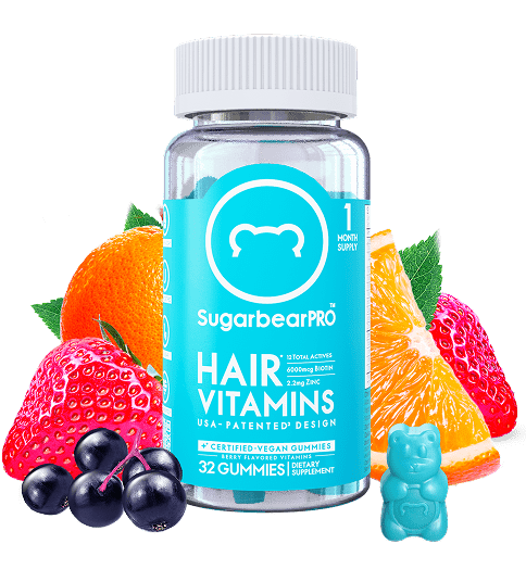 SugarBear HAIR VITAMIN GUMMIES 32 Gummies