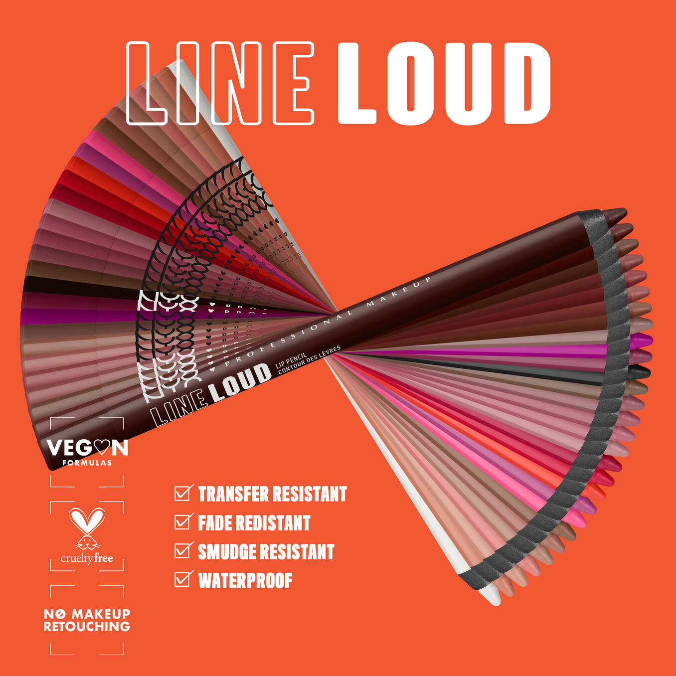 Nyx Line Loud Vegan Longwear Lip Liner