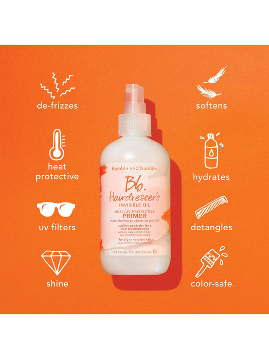 Bumble And Bumble Hairdresser Invisible Oil Heat & UV Protective Primer Mini – 10ml