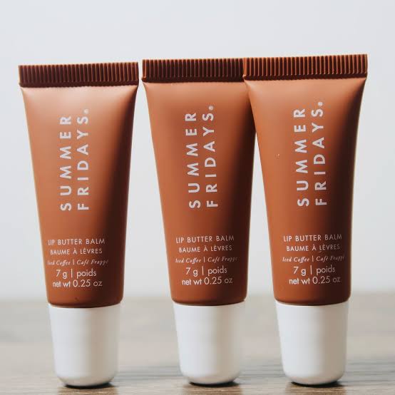 Summer Fridays Lip Butter Balm for Hydration & Shine - Iced Coffee 7g