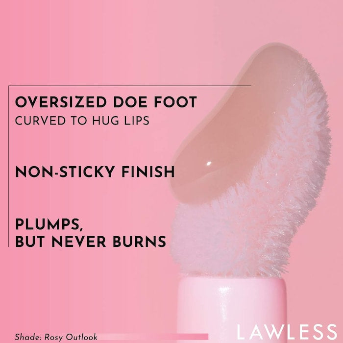 LAWLESS Forget The Filler Lip Plumper Line Smoothing Gloss Mini 1.7ml