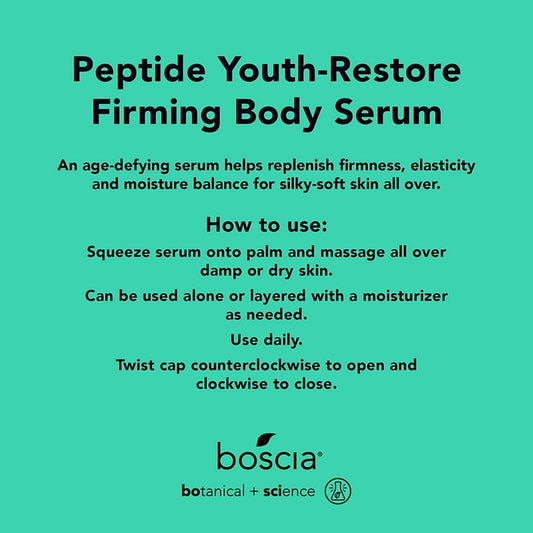 Boscia Peptide Youth-Restore Firming Body Serum 50g
