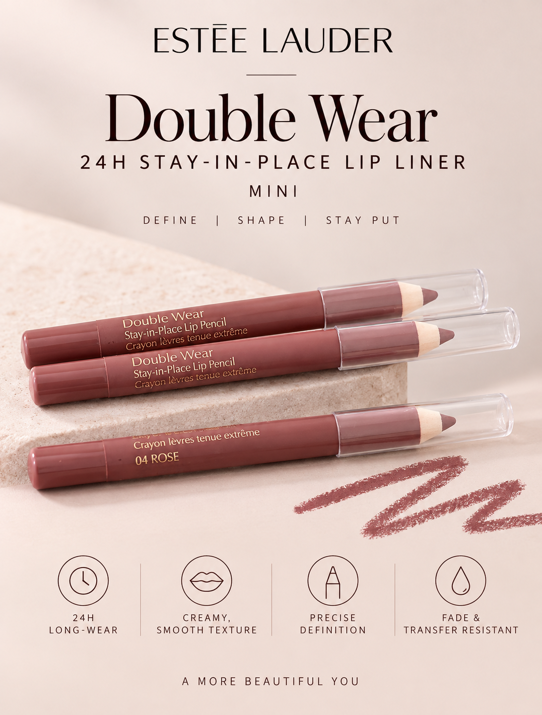 Estee Lauder Double Wear 24H Stay-in-Place Lip Liner Mini