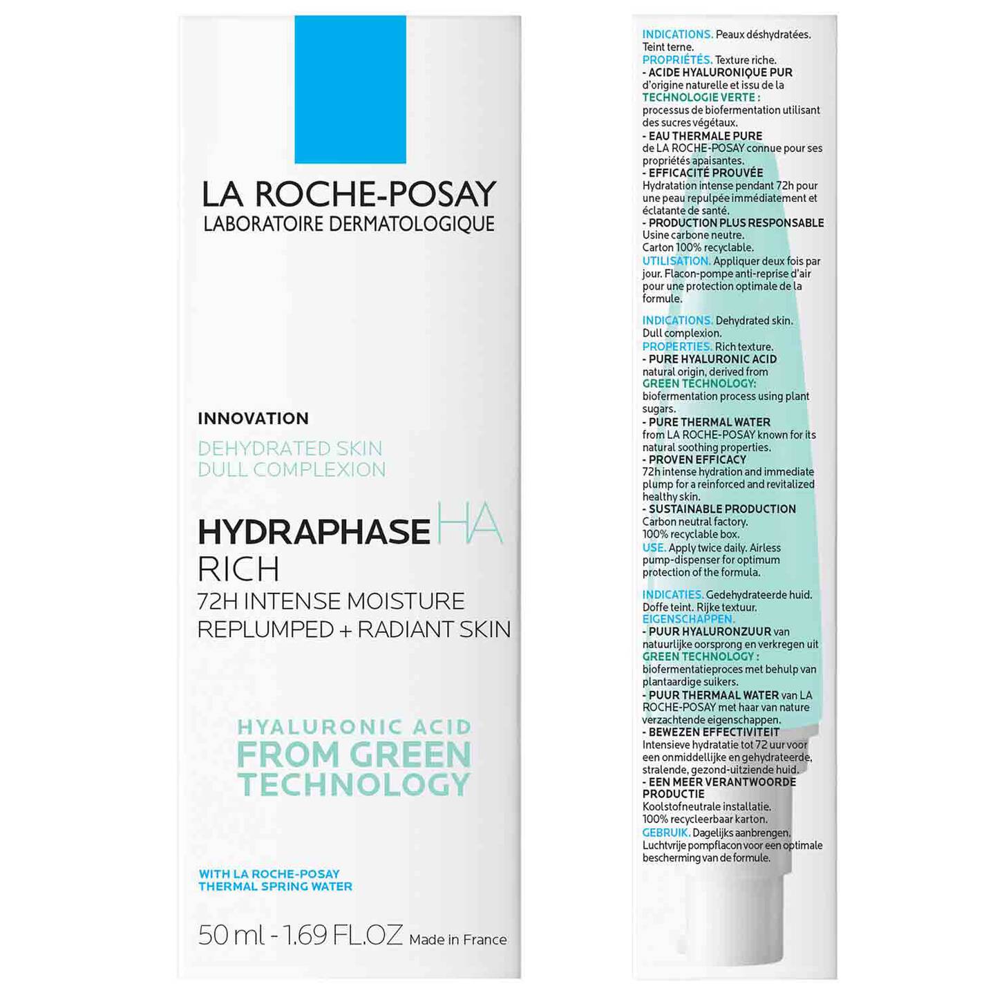 La Roche Posay Hydraphase HA Rich Hyaluronic Acid Face Cream 50ml