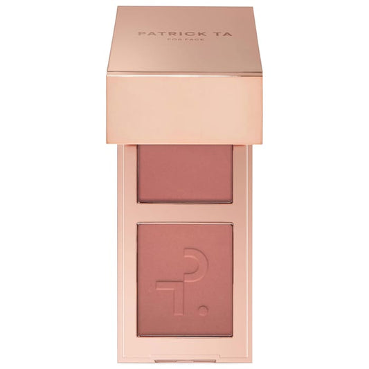 PATRICK TA
Mini Major Headlines Double-Take Crème & Powder Blush Duo